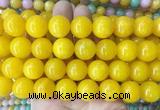 LSBS505 15 inches 18mm round candy jade gemstone beads wholesale