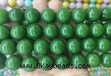 LSBS507 15 inches 18mm round candy jade gemstone beads wholesale