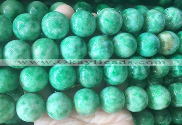 LSBS526 15 inches 20mm round malaysian jade gemstone beads wholesale