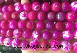 LSBS547 15 inches 16mm faceted round agate gemstone beads wholesale