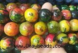 LSBS565 15 inches 20mm round agate gemstone beads wholesale