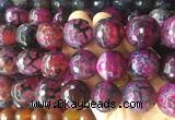 LSBS594 15 inches 20mm faceted round agate gemstone beads wholesale LSBS594 15 inches 20mm faceted round agate gemstone beads wholesale