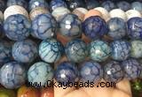 LSBS596 15 inches 20mm faceted round agate gemstone beads wholesale LSBS596 15 inches 20mm faceted round agate gemstone beads wholesale