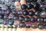 LSBS61 15 inches 16mm round fluorite gemstone beads wholesale