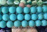 LSBS662 15 inches 20mm round howlite turquoise gemstone beads wholesale LSBS662 15 inches 20mm round howlite turquoise gemstone beads wholesale