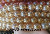 LSBS677 15 inches 18mm round synthetic crystal gemstone beads wholesale LSBS677 15 inches 18mm round synthetic crystal gemstone beads wholesale