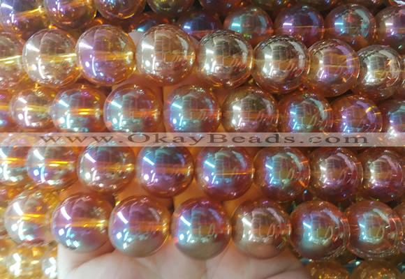 LSBS678 15 inches 18mm round synthetic crystal gemstone beads wholesale