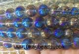 LSBS679 15 inches 18mm round synthetic crystal gemstone beads wholesale