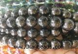 LSBS684 15 inches 18mm round synthetic crystal gemstone beads wholesale