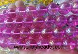 LSBS685 15 inches 18mm round synthetic crystal gemstone beads wholesale