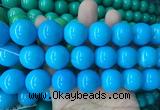 LSBS695 15 inches 20mm round howlite turquoise gemstone beads wholesale LSBS695 15 inches 20mm round howlite turquoise gemstone beads wholesale
