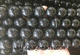 LSBS712 15 inches 18mm round banded black agate gemstone beads wholesale LSBS712 15 inches 18mm round banded black agate gemstone beads wholesale