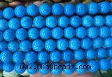 LSBS730 15 inches 14mm round howlite turquoise gemstone beads wholesale LSBS730 15 inches 14mm round howlite turquoise gemstone beads wholesale