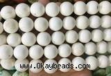 LSBS743 15 inches 16mm round howlite turquoise gemstone beads wholesale