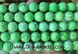 LSBS753 15 inches 16mm round howlite turquoise gemstone beads wholesale LSBS753 15 inches 16mm round howlite turquoise gemstone beads wholesale