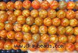 LSBS762 15 inches 14mm round agate gemstone beads wholesale