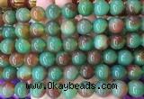 LSBS773 15 inches 14mm round agate gemstone beads wholesale