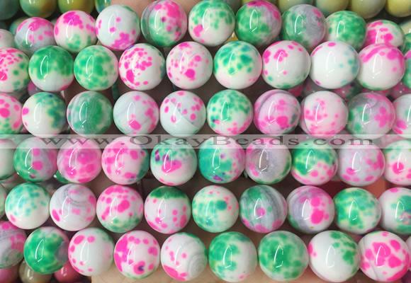 LSBS796 15 inches 14mm round agate gemstone beads wholesale