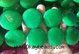 LSBS842 15 inches 35mm coin candy jade gemstone beads wholesale