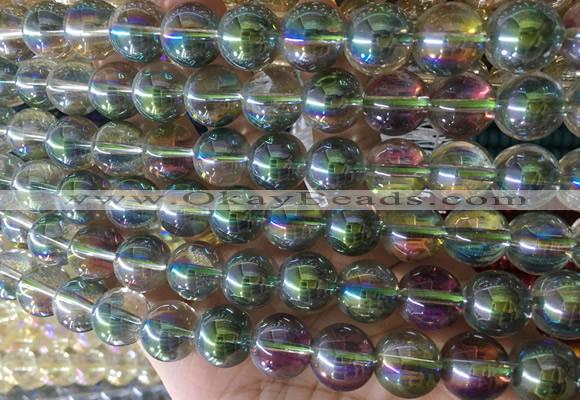 LSBS859 15 inches 14mm round synthetic crystal gemstone beads wholesale