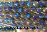 LSBS874 15 inches 16mm round synthetic crystal gemstone beads wholesale