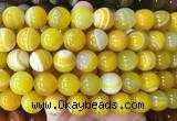LSBS894 15 inches 16mm round banded agate gemstone beads wholesale LSBS894 15 inches 16mm round banded agate gemstone beads wholesale