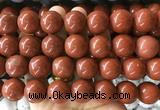LSBS926 15 inches 18mm round red jasper gemstone beads wholesale
