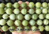 LSBS934 15 inches 16mm faceted round China jade gemstone beads wholesale