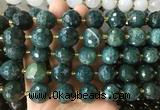 LSBS941 15 inches 16mm faceted round Moss agate gemstone beads wholesale LSBS941 15 inches 16mm faceted round Moss agate gemstone beads wholesale