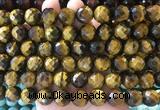 LSBS966 15 inches 14mm faceted round yellow tiger eye gemstone beads wholesale LSBS966 15 inches 14mm faceted round yellow tiger eye gemstone beads wholesale