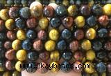 LSBS968 15 inches 14mm faceted round colorful tiger eye gemstone beads wholesale LSBS968 15 inches 14mm faceted round colorful tiger eye gemstone beads wholesale