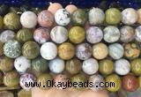 LSBS992 15 inches 16mm round ocean jasper gemstone beads wholesale LSBS992 15 inches 16mm round ocean jasper gemstone beads wholesale