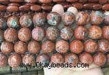 LSBS993 15 inches 18mm round red jasper gemstone beads wholesale LSBS993 15 inches 18mm round red jasper gemstone beads wholesale