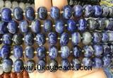 MEBS11 15 inches 8*12mm pumpkin sodalite beads wholesale