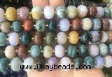 MEBS25 15 inches 8*12mm pumpkin ocean jasper beads wholesale