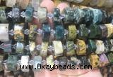 NGBS225 15 inches 10*14mm - 12*16mm faceted nuggets ocean jasper beads