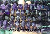 NGBS261 15 inches 10*14mm - 12*16mm faceted nuggets amethyst gemstone beads NGBS261 15 inches 10*14mm - 12*16mm faceted nuggets amethyst gemstone beads