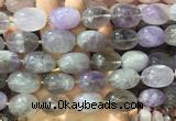 NGBS284 15 inches 13*18mm - 18*25mm nuggets amethyst beads wholesale NGBS284 15 inches 13*18mm - 18*25mm nuggets amethyst beads wholesale