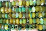 NGBS299 15 inches 8*14mm - 10*16mm faceted nuggets agate beads wholesale