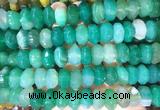 NGBS305 15 inches 8*14mm - 10*16mm faceted nuggets agate beads wholesale