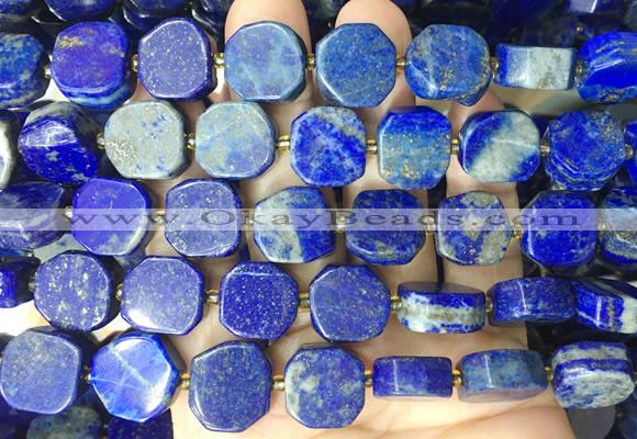 NGBS325 15 inches 14*16mm nuggets lapis lazuli gemstone beads wholesale