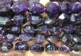 NGBS331 15 inches 13*18mm - 15*20mm faceted nuggets amethyst beads wholesale NGBS331 15 inches 13*18mm - 15*20mm faceted nuggets amethyst beads wholesale