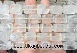 NGBS333 15 inches 12*16mm - 13*18mm nuggets white crystal beads wholesale NGBS333 15 inches 12*16mm - 13*18mm nuggets white crystal beads wholesale