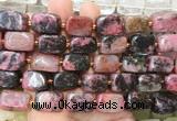 NGBS338 15 inches 12*16mm - 13*18mm nuggets rhodonite beads wholesale