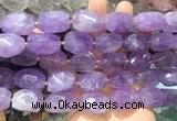 NGBS353 15 inches 13*18mm - 18*25mm nuggets lavender amethyst beads wholesale NGBS353 15 inches 13*18mm - 18*25mm nuggets lavender amethyst beads wholesale