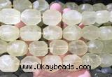 NGBS361 15 inches 13*18mm - 15*20mm faceted nuggets lemon quartz beads wholesale NGBS361 15 inches 13*18mm - 15*20mm faceted nuggets lemon quartz beads wholesale