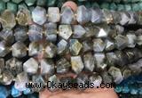 NGBS370 15 inches 13*18mm - 15*20mm faceted nuggets labradorite beads wholesale