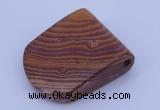 NGP200 16*40*48mm grain stone pendant jewelry wholesale