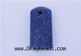 NGP724 14*29mm rectangle natural lapis lazuli gemstone pendant