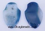 NGP931 5PCS 40*60mm agate druzy geode gemstone pendants